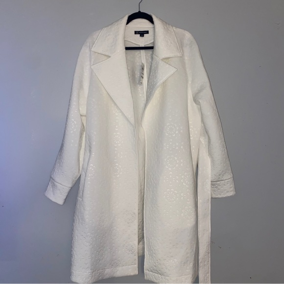 INC International Concept blazer washed white XL, elegantly textured nice fabric - Picture 3 of 10